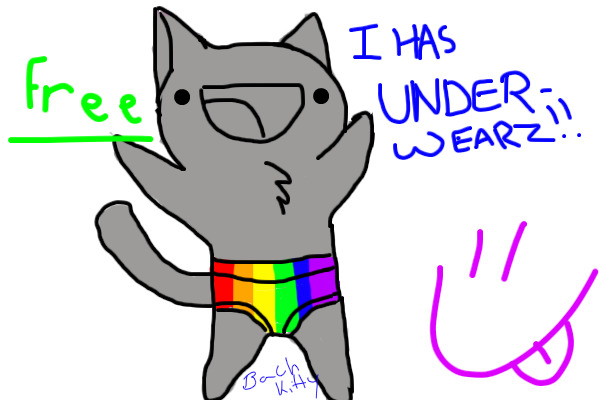 I Haz underwearz!