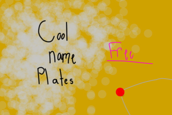 Cool Name Plates