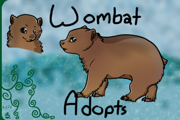 Wombat adoptables