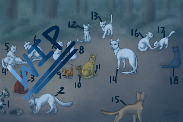 Cats of FallenClan [WIP]