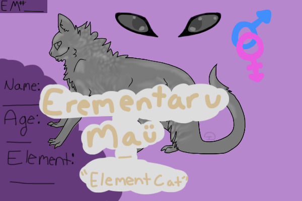Erementaru Maü- 'Element Cat' Adopts- Grand Opening!
