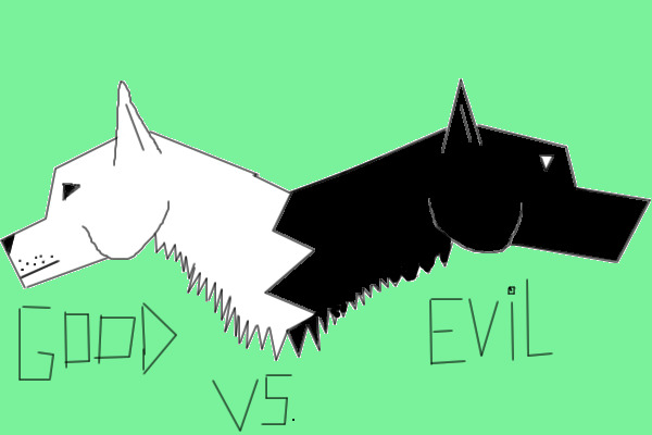 good vs. evil