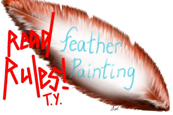 Feather Painting!