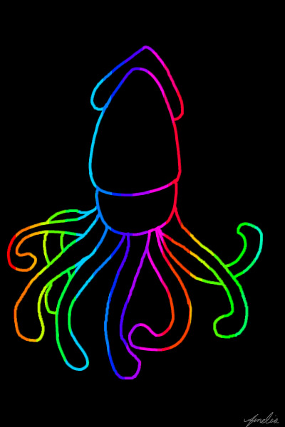Rainbow Squiddie~