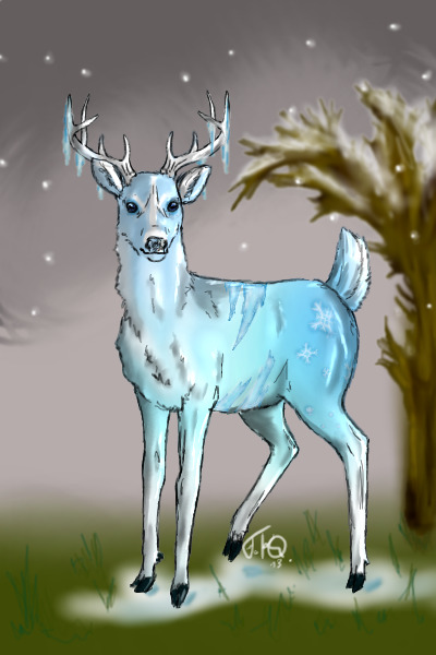 The Great Winter Stag