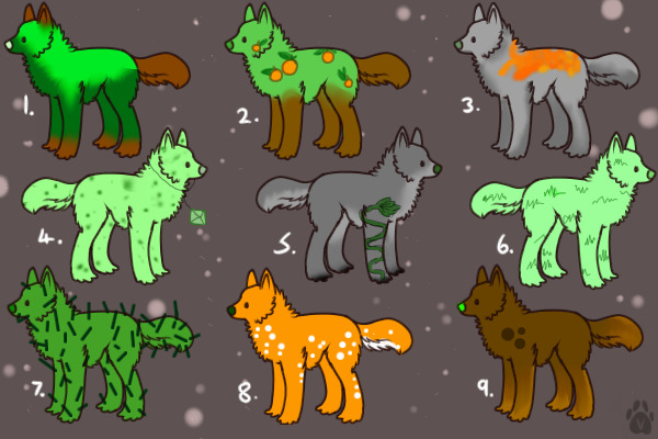 Wolf Adopts- OPEN!