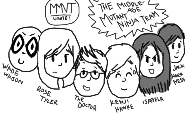 The Middle-Age Mutant Ninja Team
