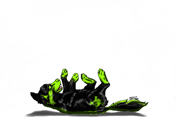 ♥THE TOXIC PUPPIES♥green♥