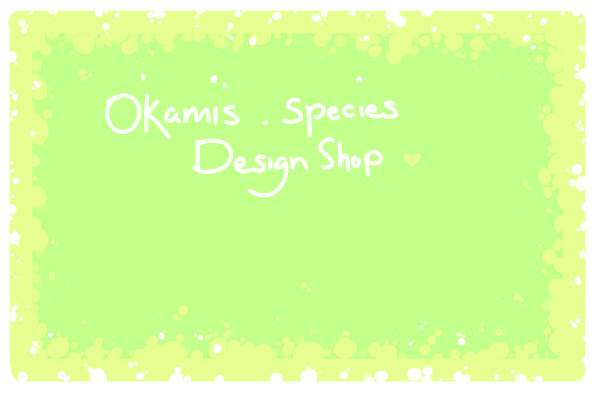 O'kami's species designs (open for posting)