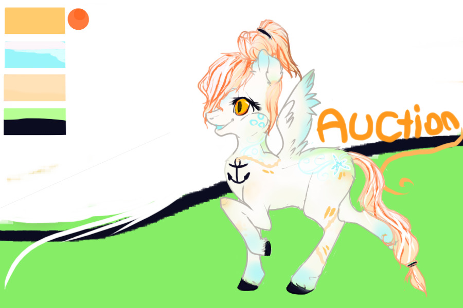 summer themed pony [auction]
