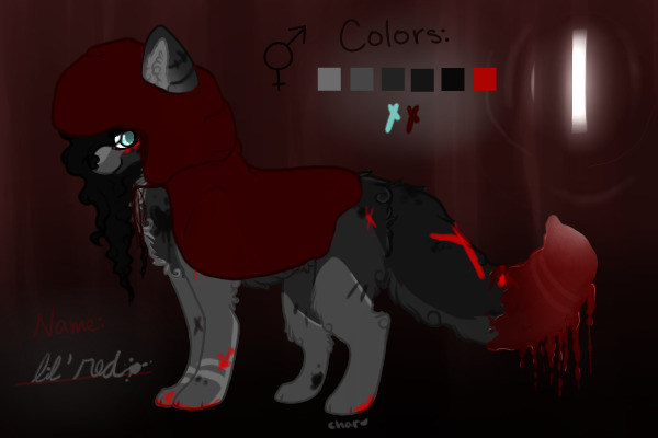 RPW No.390 }} Little Red Riding Wolf