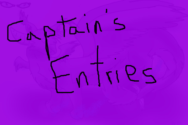 Captain's Entries