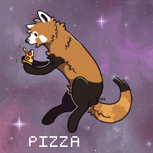 pizza and panda