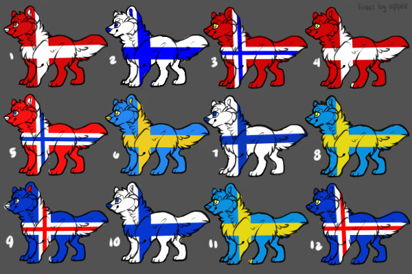 Scandinavian dogs for adopt!