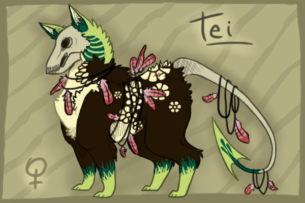 Tei, the Skulldog