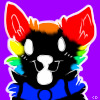 Rainbow Derpy Wolf 9