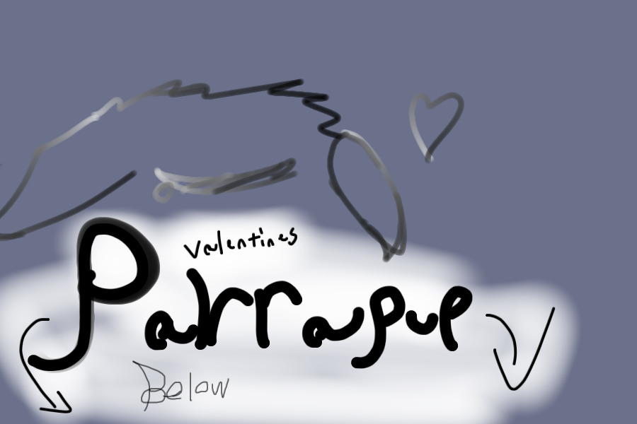 Valentines Parrapup #9- Reduced price <Winner>