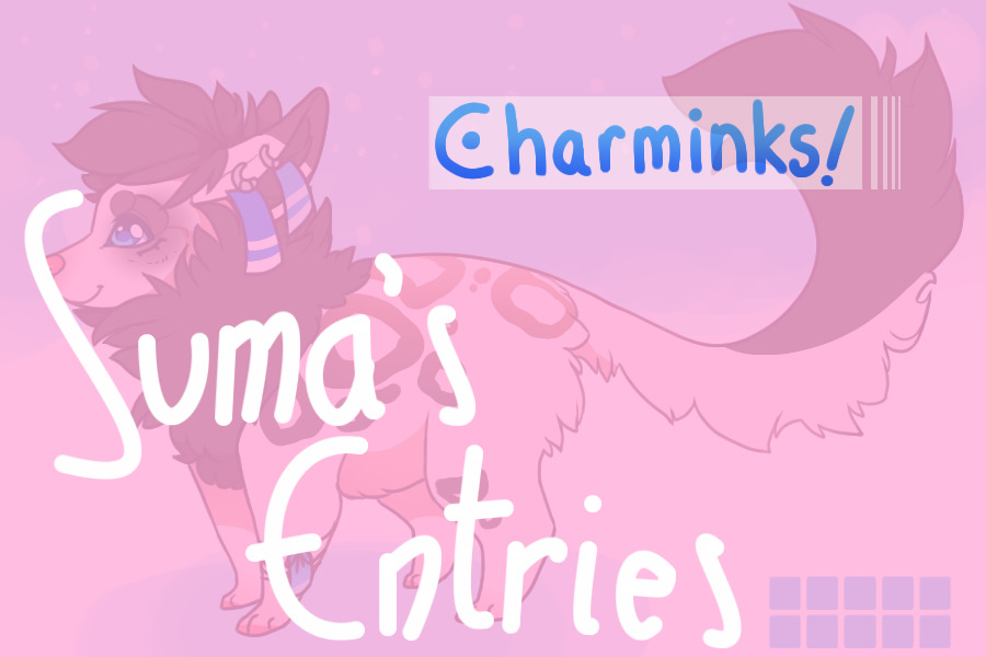Sumashira's Charmink Guest Artist Competition Entries