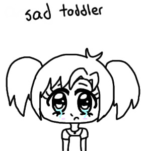 Sad Toddler