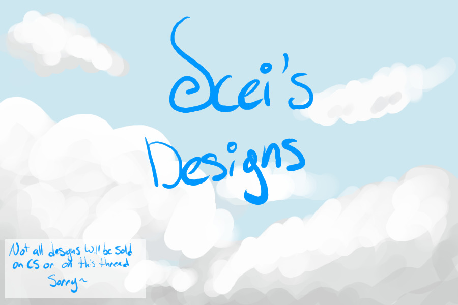"Scei's Designs" - a character store