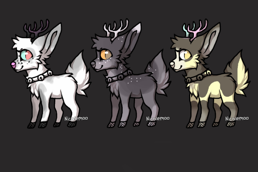 some deer designs
