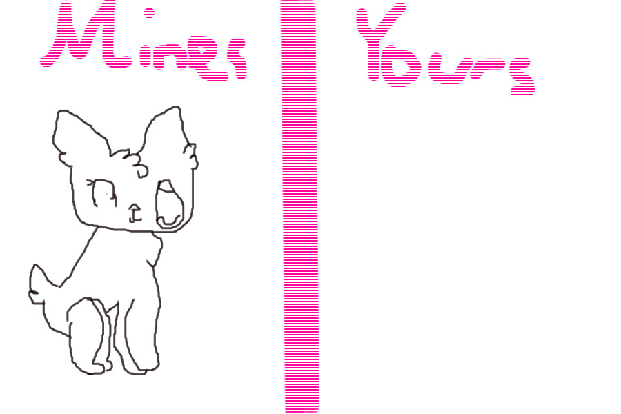 Mines vs yours (I drew with mouse ;-;)