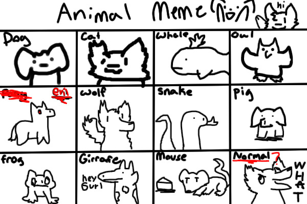 Animal meme