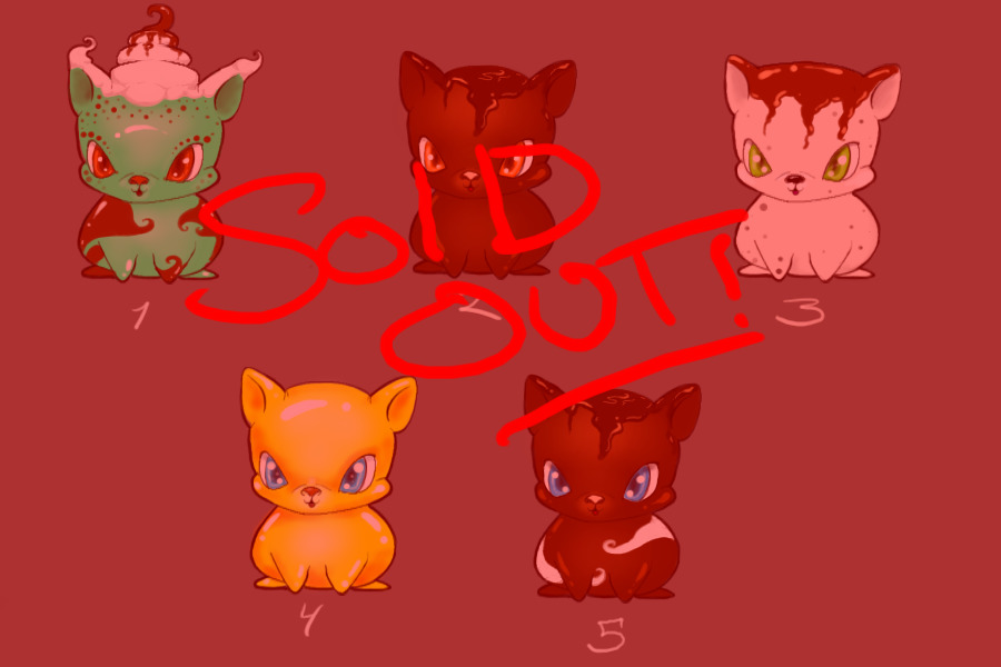 Evopets-Batch 2 - Sweet Collection- SOLD OUT!