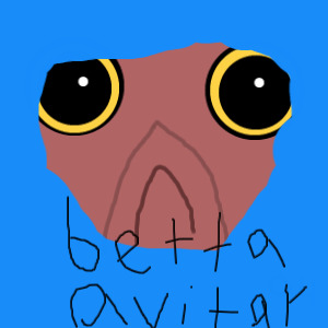 Editable betta avatar