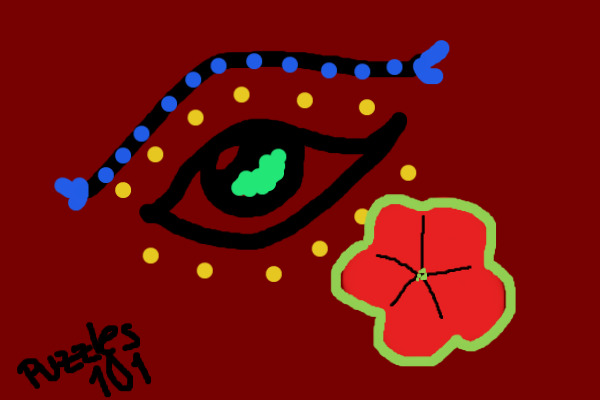 An Eye and a Flower
