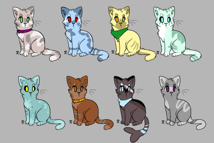 cat designs/adopts (closed)