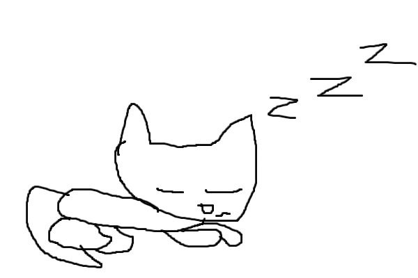Sleeping Cat base