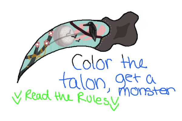 Color the talon