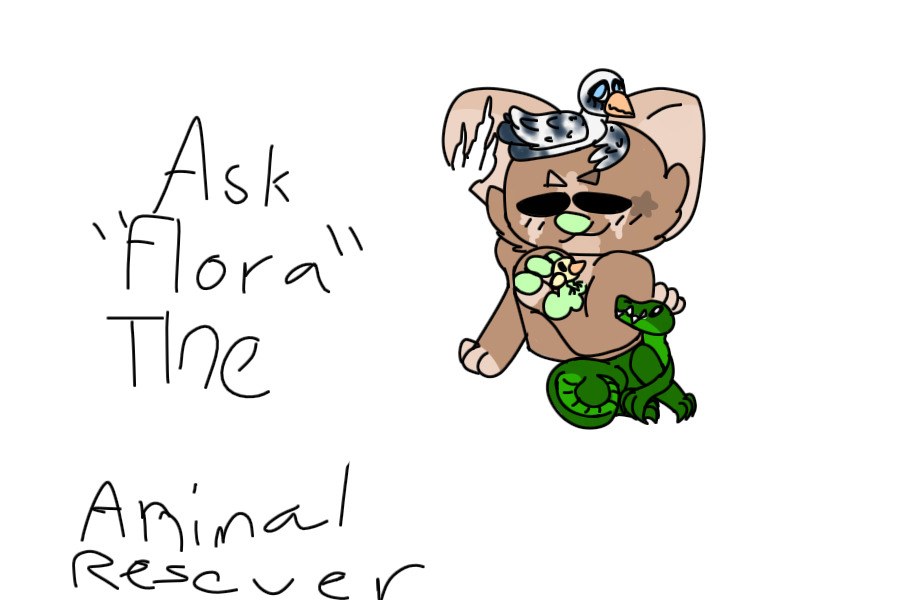 Ask " Flora " The Animal Rescuer
