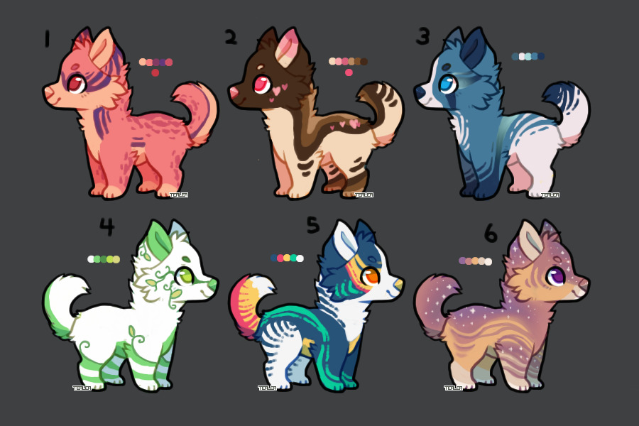 Simple Dog Adopts for Tokens - All taken!