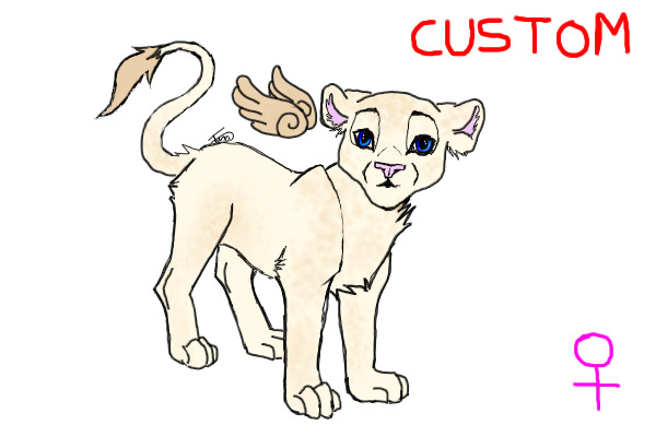 Custom For jazzyyazi - Lion Cub Adopts