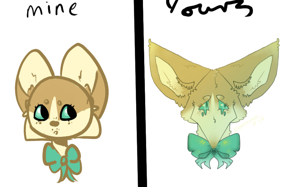 fennec // mine vs. yours.