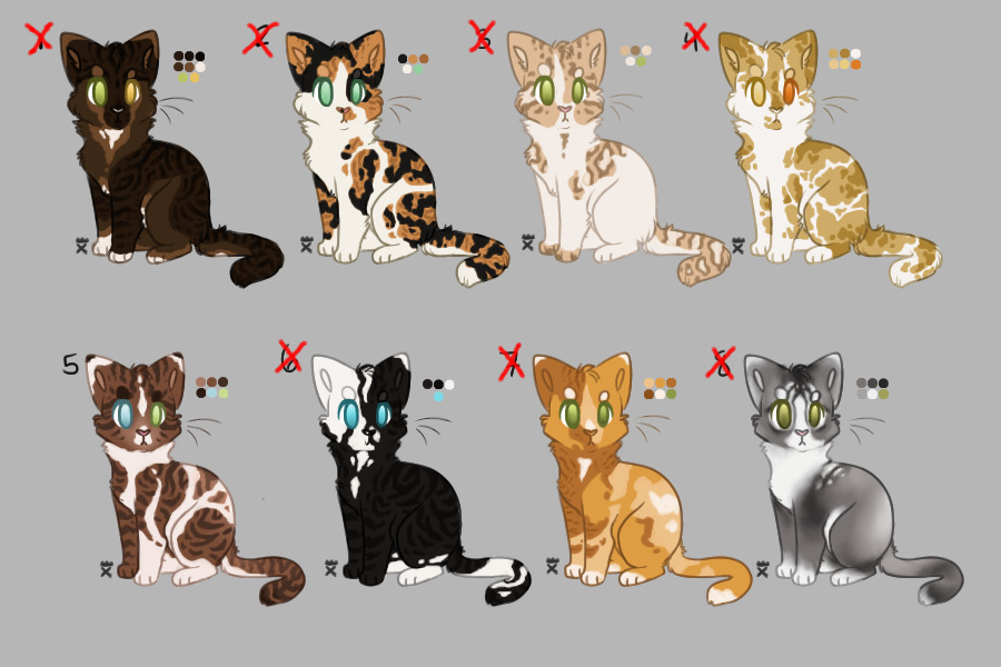 'Lil Kitty Adopts for Tokens! - All taken!