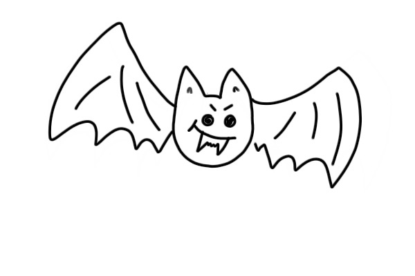 an angry bat