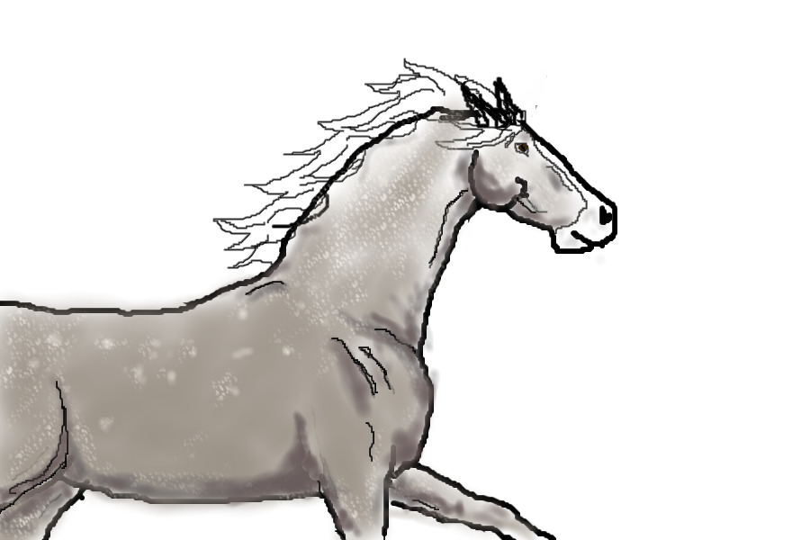 Just a horse...........