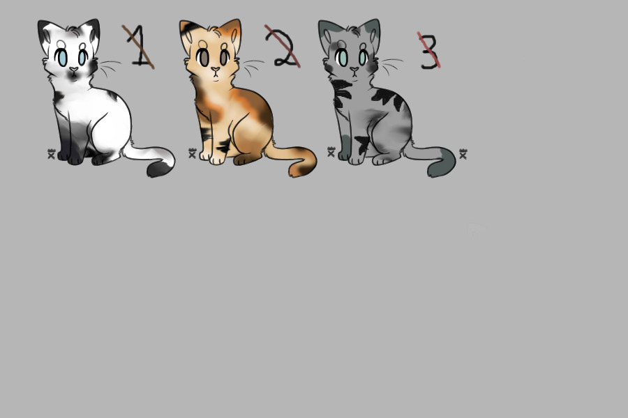 Cat Adopts 1 C$ each! (All sold)