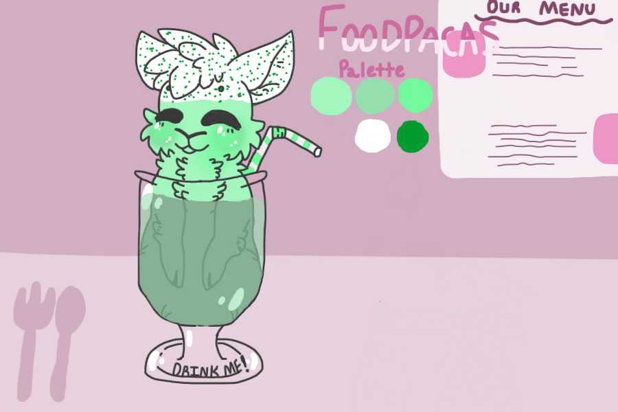 Foodpaca 17- Emerald Mint Milkshake