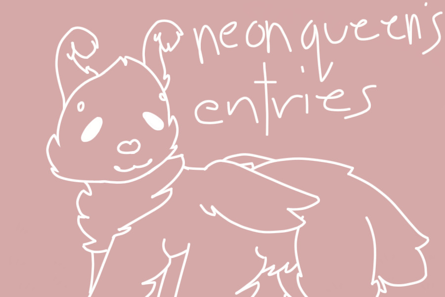 neonqueen's entries!!