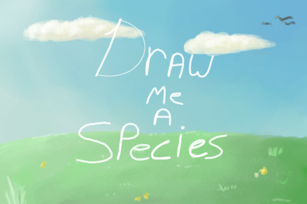 Draw me a species. Win '09 rare