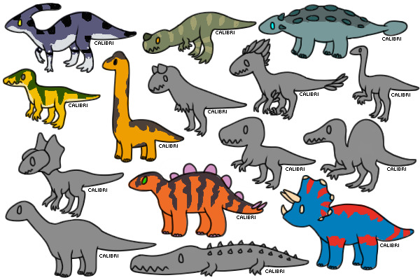 Dinosaur Adoptables (W.I.P)