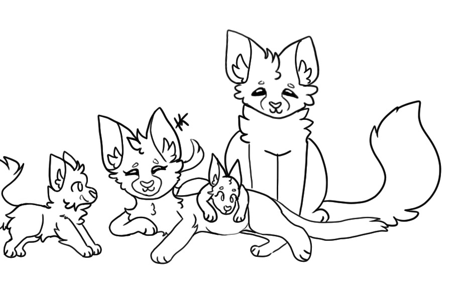 family photo !! collab with dimi