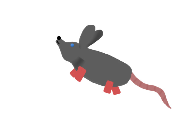 Rise Toy Mouse Art