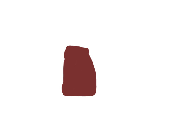 red blob sketch