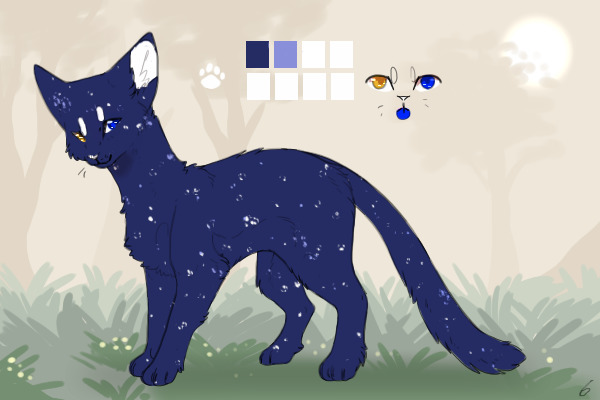 Blue Goldstone kitty growth