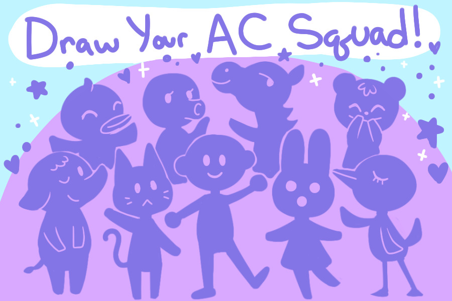 Draw Your Animal Crossing Squad!